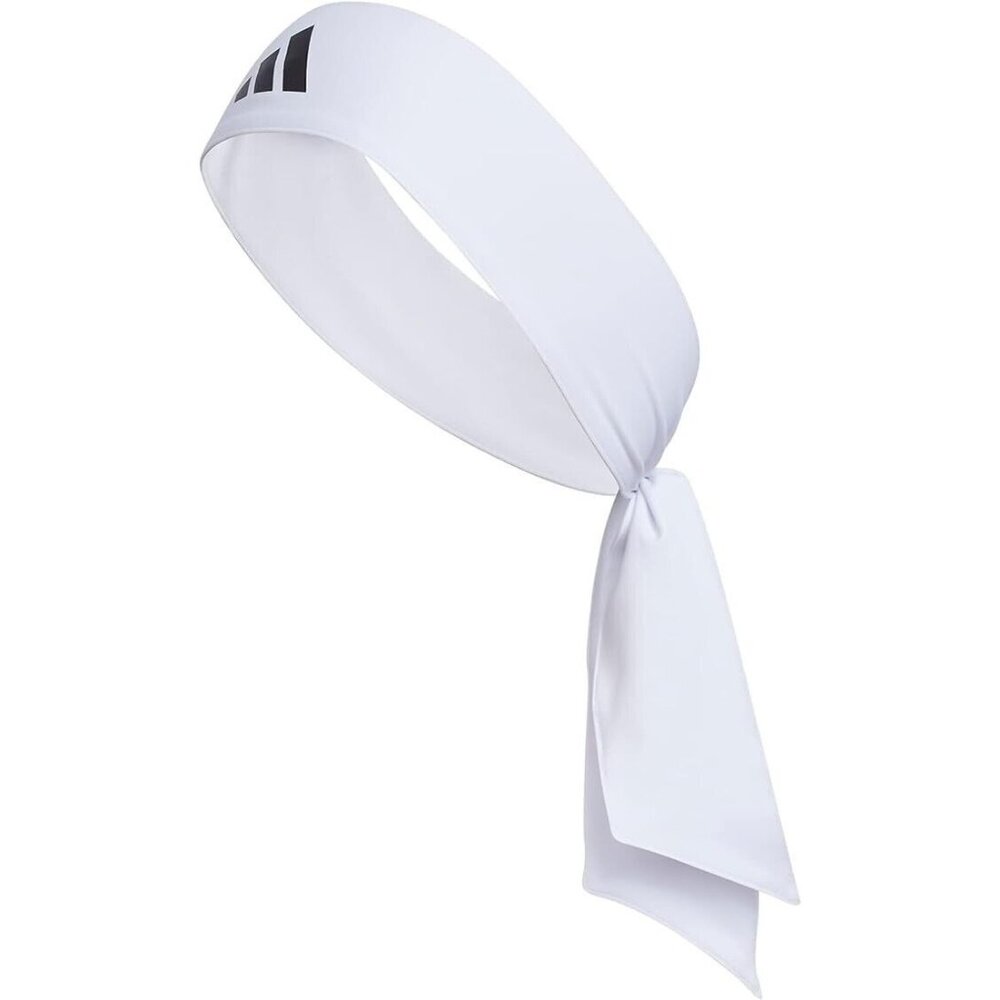 Adidas GC3495 Alphaskin Tie Headband White OSFA